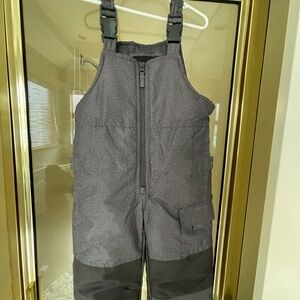 Snow suit overalls grey 3T